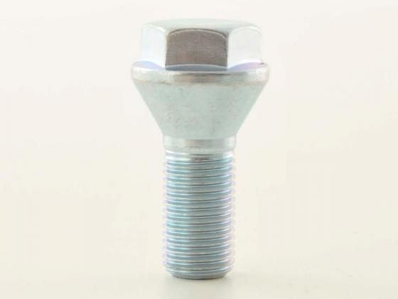 Radschrauben Set (8 Stk.) Kegelbund Kurzkopf Schaftlänge 22mm M12x1,25 silber Radschrauben Set (8 Stk.) Kegelbund Kurzkopf Schaftlänge 22mm M12x1,25 silber